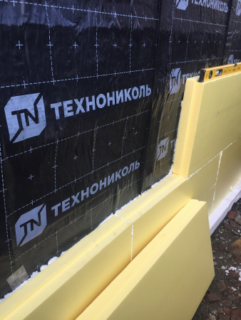 Гидроизоляция фундамента 1х10 м Технониколь